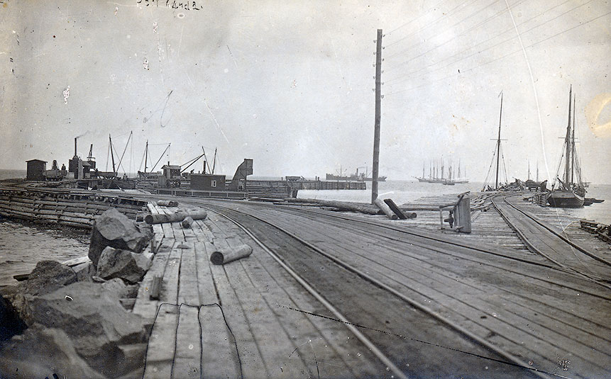 Kunda sadam 1920ndatel - SA Virumaa Muuseumid