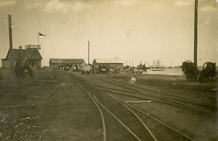Kunda sadam 1920ndatel - SA Eesti Meremuuseum